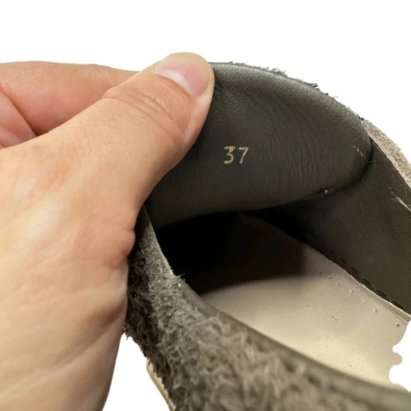 Helmut Lang Distressed Suede Platform Sneaker 37 - Picture 8 of 11